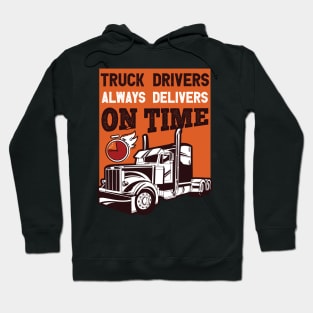 Funny Trucker Truck Driver Big Rig Semi 18 Wheeler Trucking Hoodie